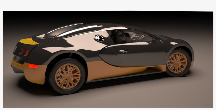 Bugatti Veyron 3d Model - Bugatti Veyron, transparent png #7596513