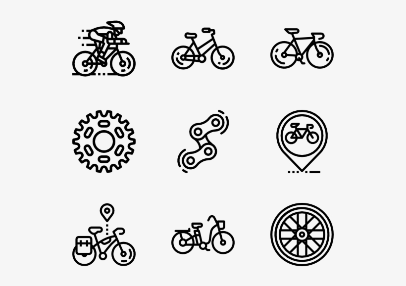 Bicycle - Circle, transparent png #7596956