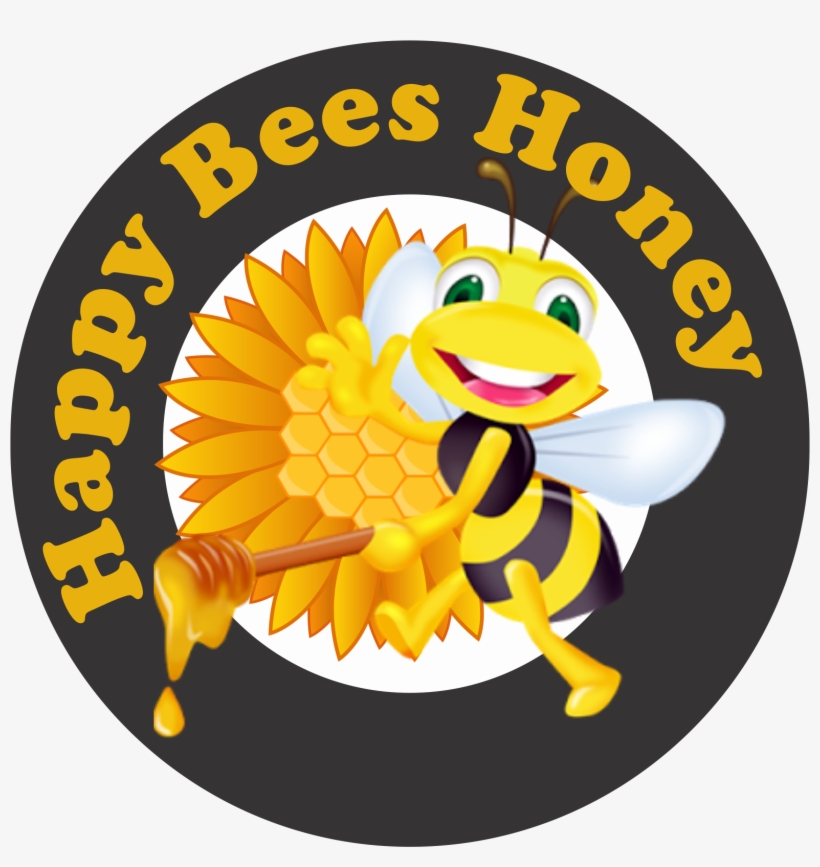 Happybeeshoney Png - Happy Bees Honey, transparent png #7597519