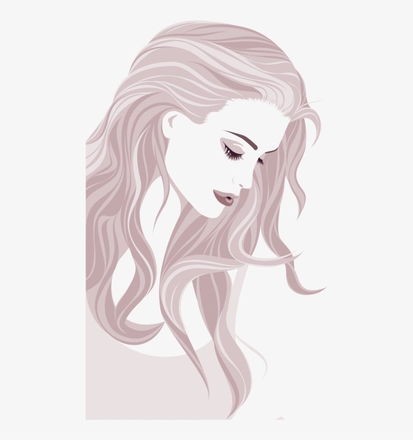 Free Png Download Women Painting Png Images Background - Women Hairstyle Png, transparent png #7597655
