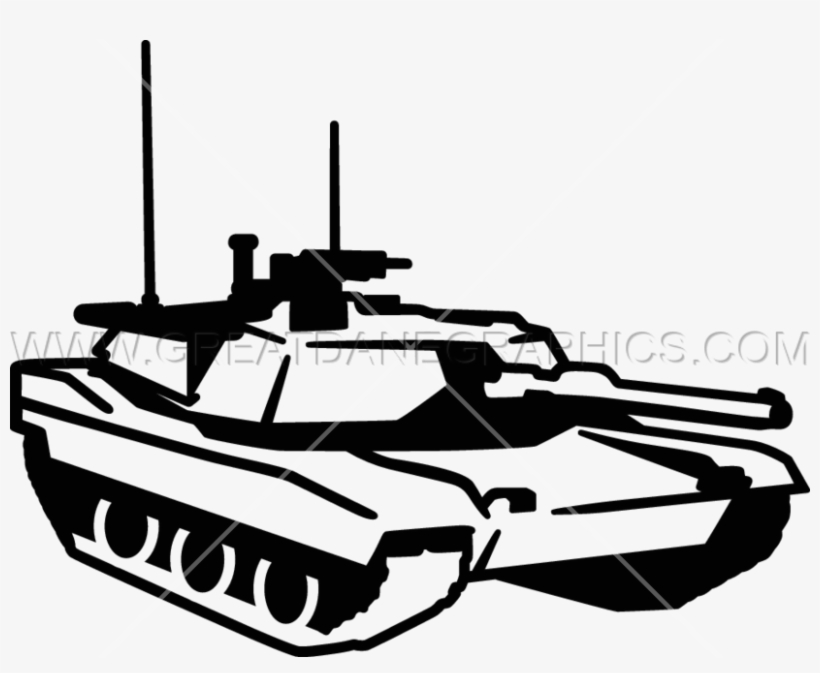 Jpg Transparent Library Army Tank Clipart Black And - Tank Clipart Black And White, transparent png #7598175