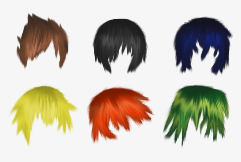 Anime Hair Boy Png, transparent png #7598184