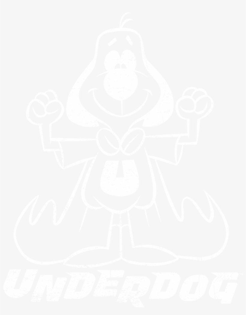 Underdog Outline Under Women's T-shirt - Johns Hopkins Logo White, transparent png #7598307