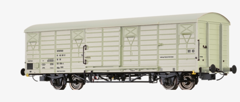49902 Covered Freight Car Ibblps 8256 Interfrigo Kuehlwagen - Railroad Car, transparent png #7598689