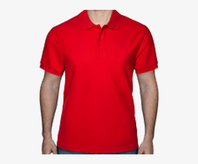 Red Polo Shirt Png - Red Polo Shirt Back, transparent png #7598987