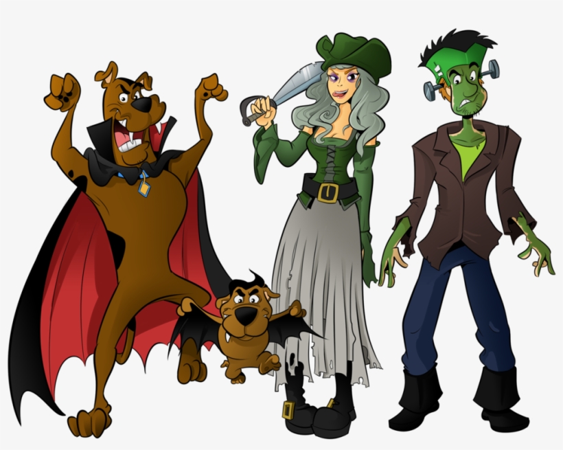 Halloween Transparent Scooby Doo - Scooby Vampire Deviantart, transparent png #760279