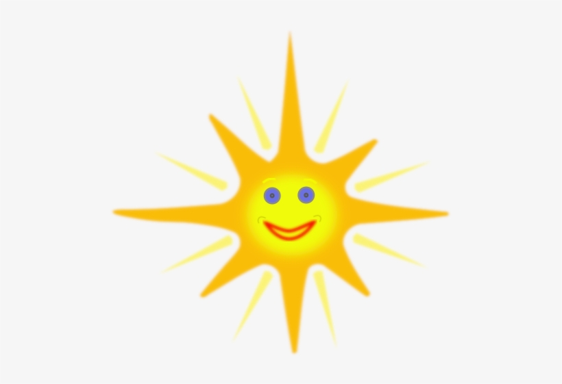 /weather/sun/happy Sun - Mid Century Modern Starburst Clip Art, transparent png #760458