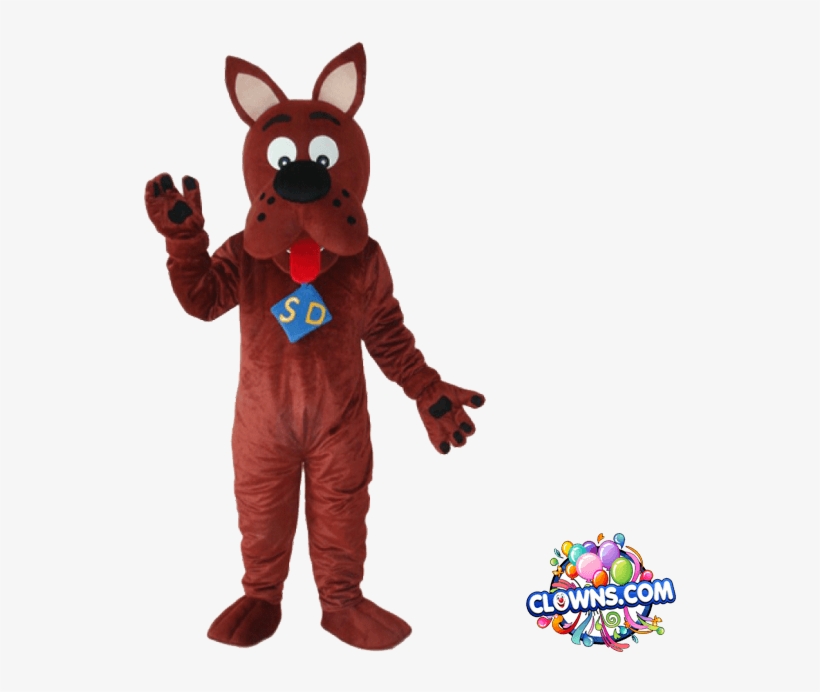 Scooby Doo - Scooby Dog Brown Mascot Costume, transparent png #760459