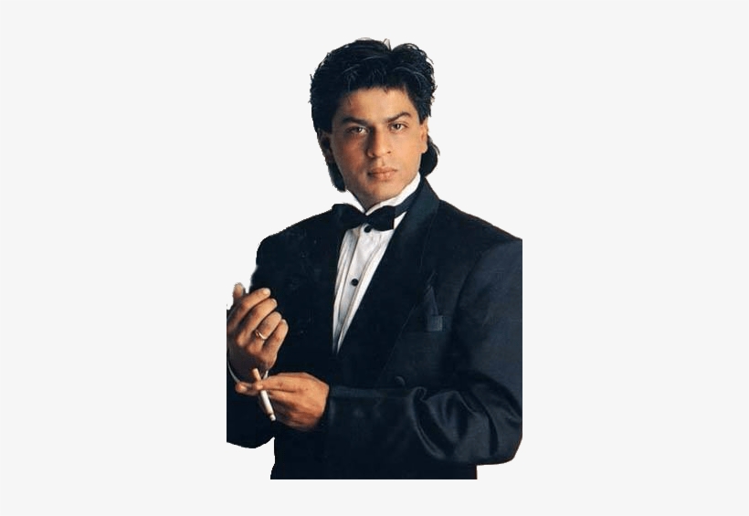 Shahrukh Khan Smoking Suit Png - Shah Rukh Khan, transparent png #761448