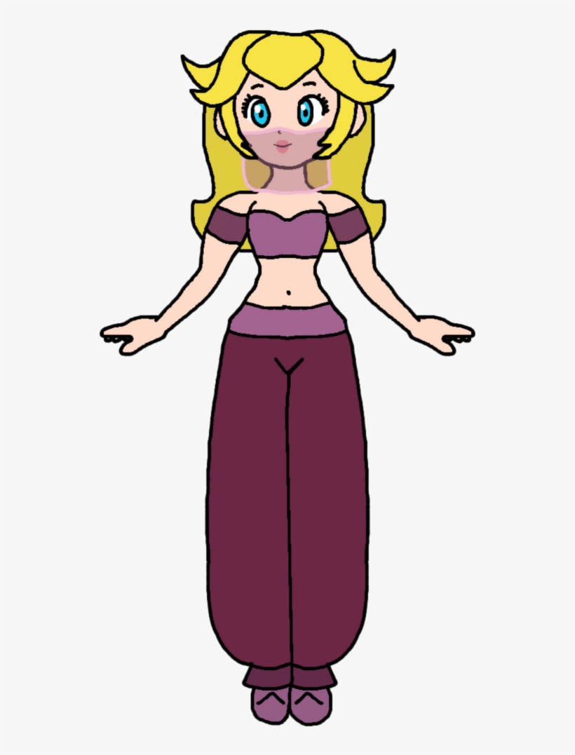 Scooby Doo Clipart Easy - Princess Peach Katlime, transparent png #761534