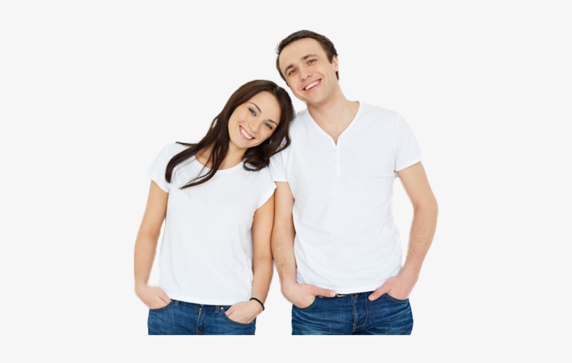 Happy-couple - Camisa Branca Pra Casal, transparent png #761707