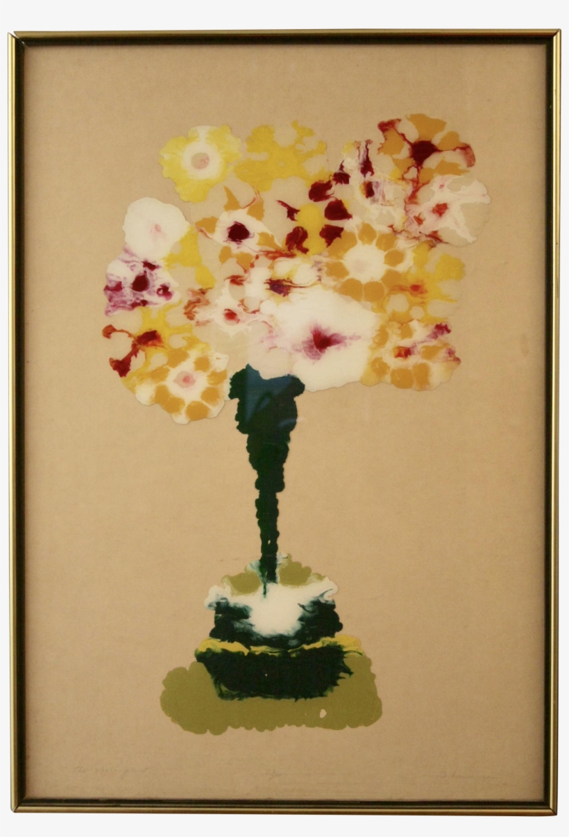 Colorful Abstracted Floral Painting - Floral Design, transparent png #761992