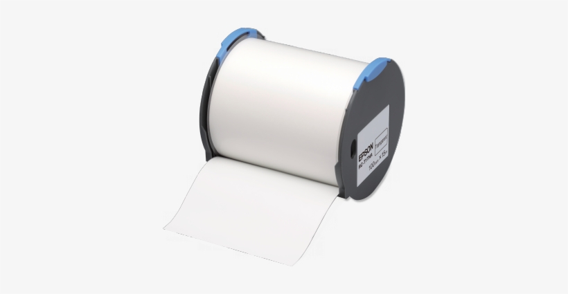 Rc-t1tna 100mm Transparent Tape - Epson Rc-t1tna Plastic Tape - 1 Roll(s), transparent png #762243