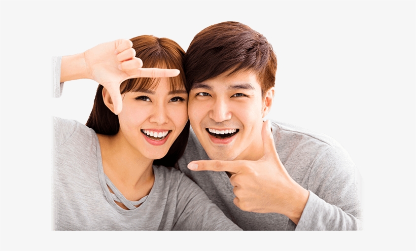 Love Couple Png Image - Asian Couple Png, transparent png #762312