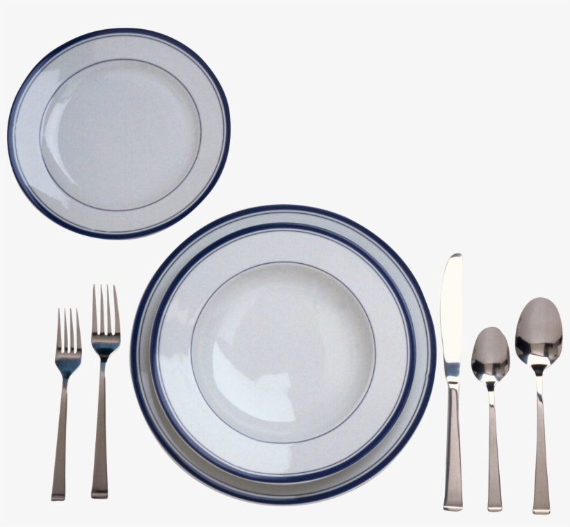 Plate Png Image - Plate And Glass Png, transparent png #762357