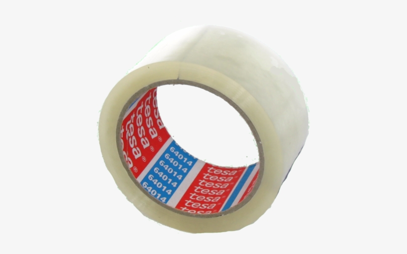 1 Roll Tesa Packing Tape Transparent 66m X 5cm - Adhesive Tape, transparent png #762523