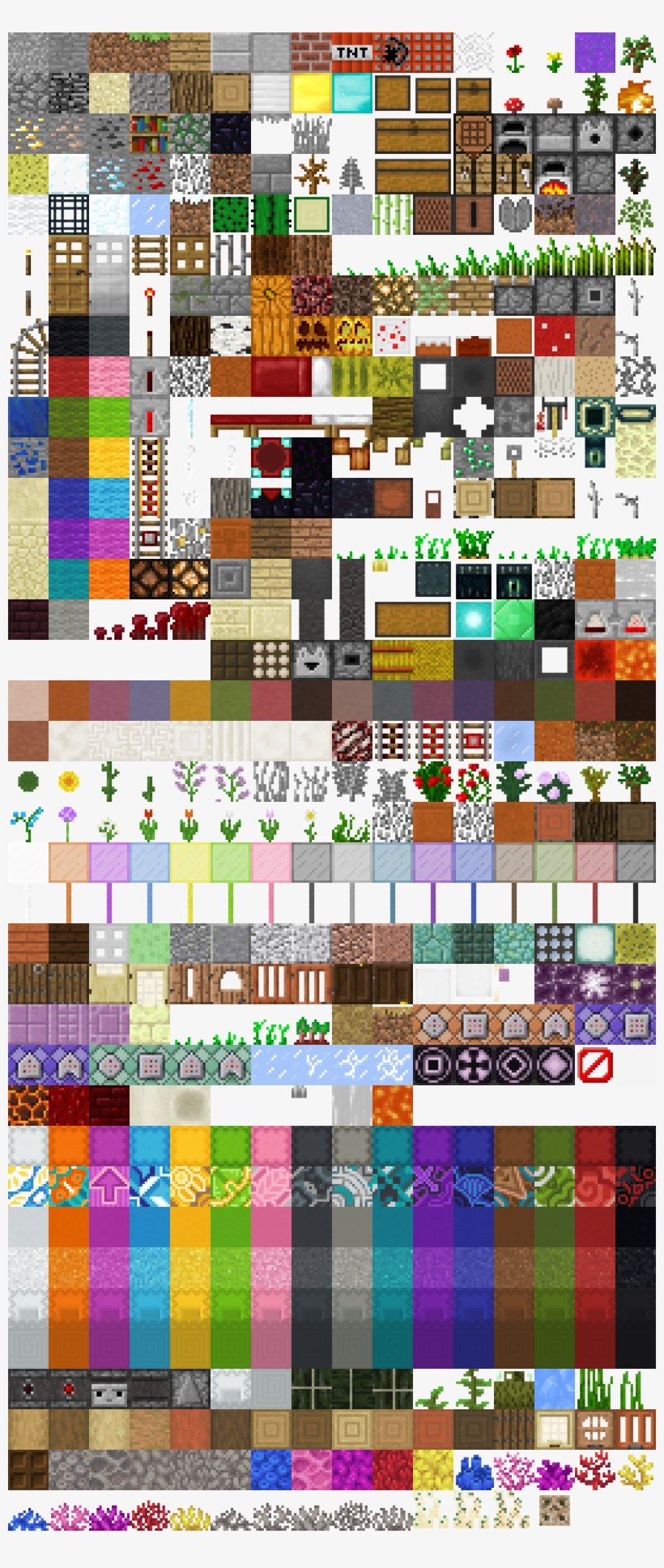 The Basic 256 X 544 Terrainext File Is Used - Minecraft Terrain, transparent png #762693