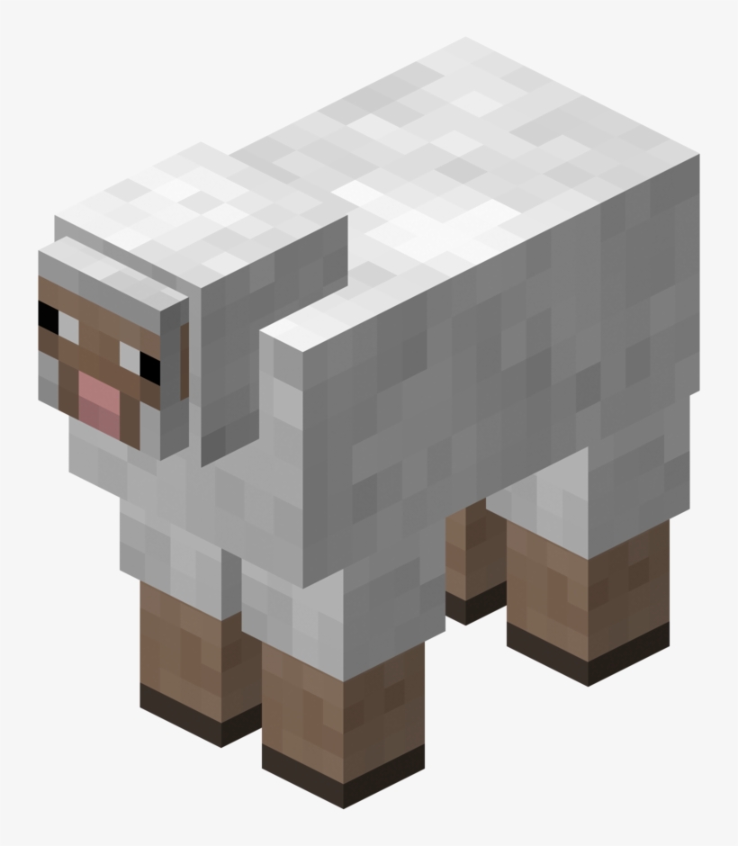 Minecraft Sheep, transparent png #762779