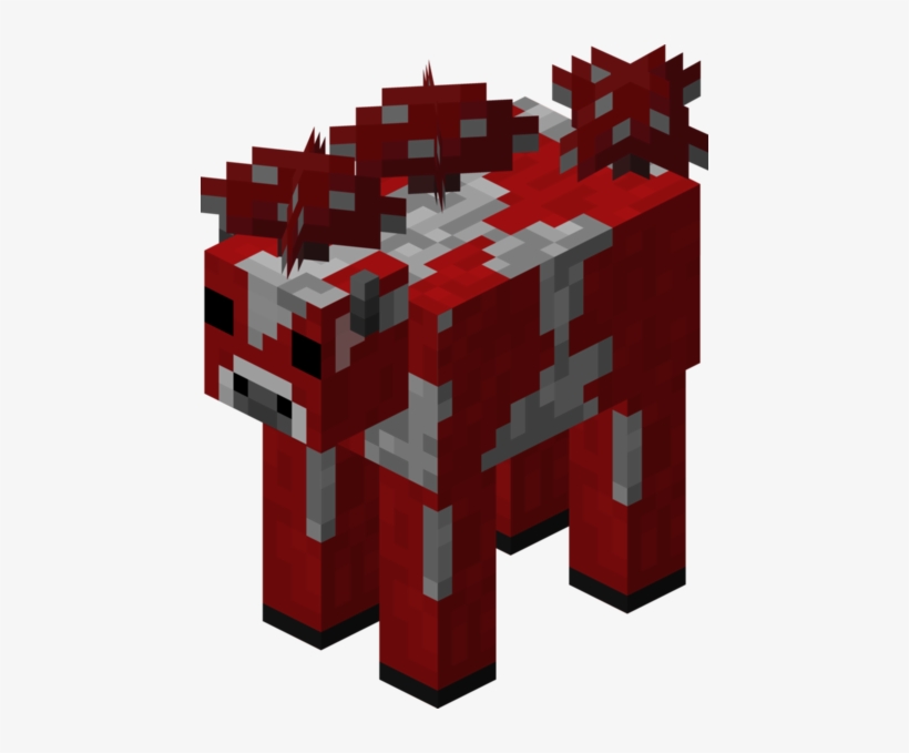 Minecraft Party - Minecraft Mooshroom Gif, transparent png #762812