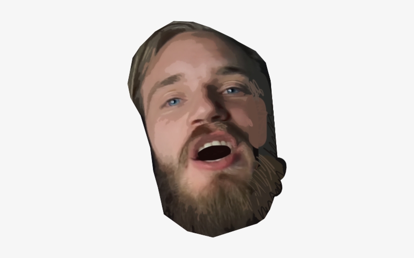 Pewdiepie Meme Face Source Png - Sketch, transparent png #763280
