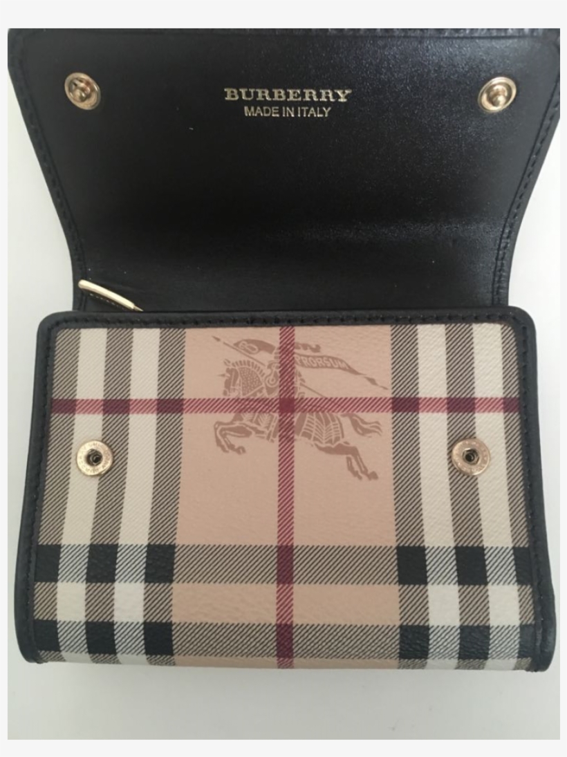 Free Burberry Logo Png - Burberry Haymarket Check Coated Canvas Large Tote Bag, transparent png #763397