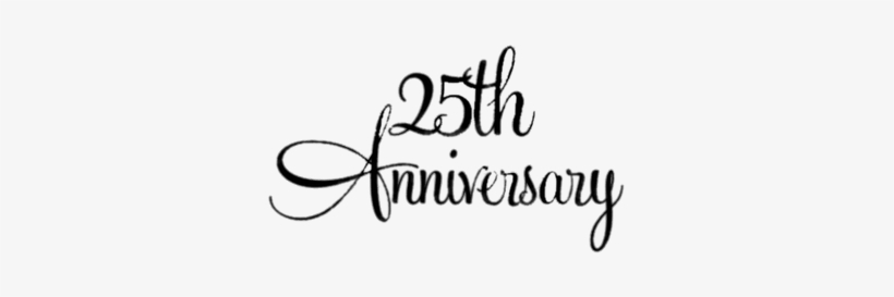 Silver Jubilee - 25th Anniversary Cards Greeting Card, transparent png #763756