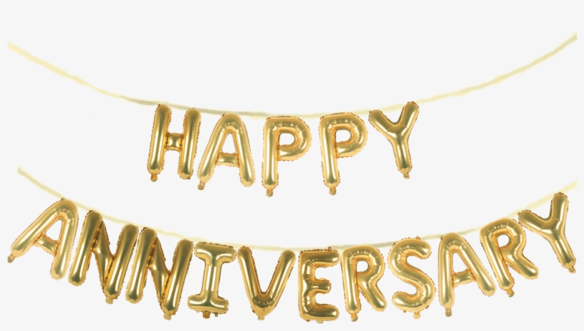 Happy Anniversary Banner Png - Chain, transparent png #763892