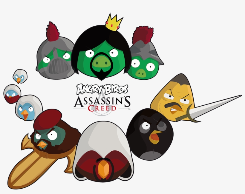 Angry Birds Assassin's Creed, transparent png #764176