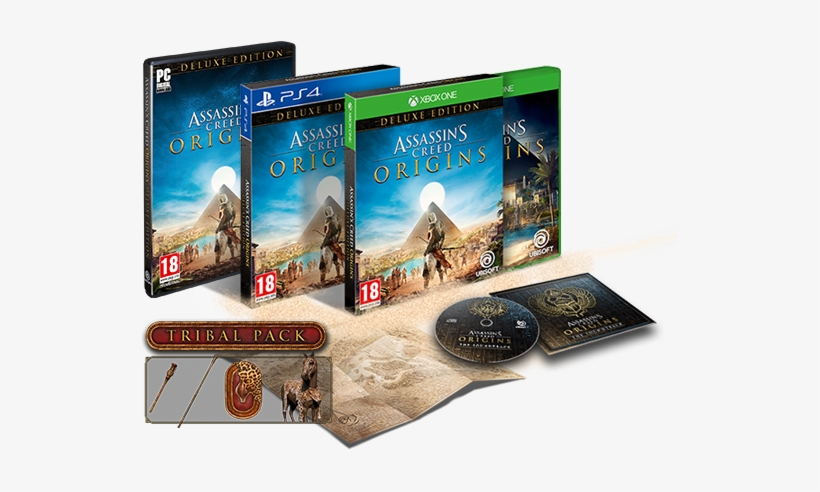 Assassin's Creed Origins Deluxe Edition, transparent png #764415