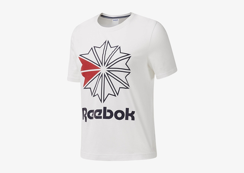 Reebok Wmns Classics Big Logo Graphic Tee - Reebok Symbol, transparent png #764501