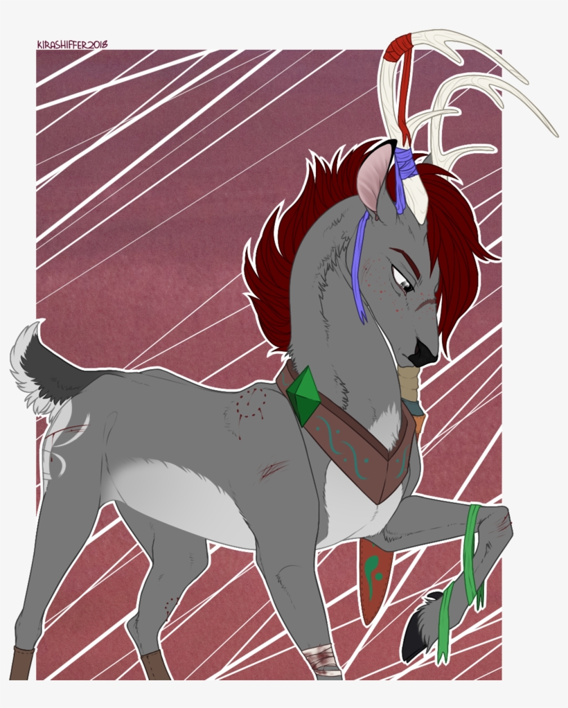 Dementra369, Bandage, Bite Mark, Blood, Deer, Fordeer, - Illustration, transparent png #764633