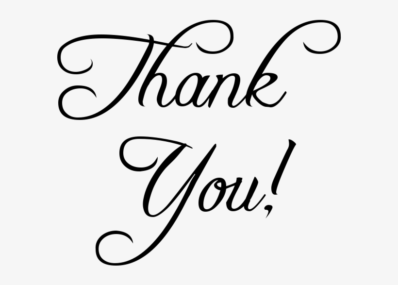 Thank You Script - Salon Thank You Post, transparent png #764765