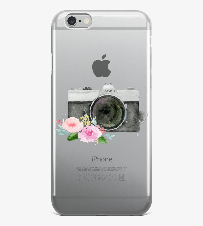 Vintage Camera Iphone Case - Iphone 7 Clear Case Ultra Thin Tpu Cover Protective, transparent png #764872