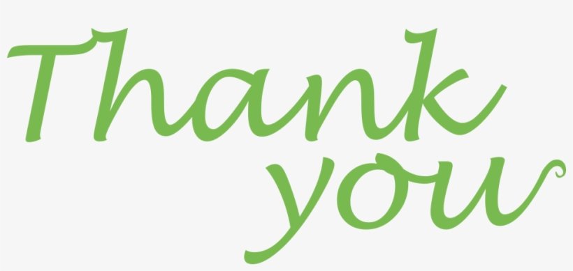 Thank You Clipart - Big Thank You For Your Support, transparent png #764873