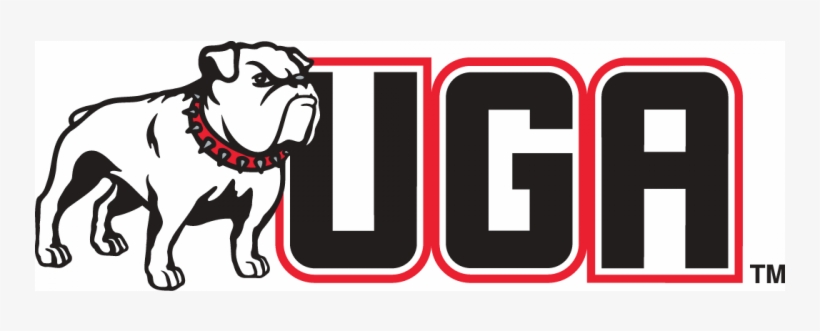 Georgia Bulldogs Iron Ons - Georgia Bulldogs Football Birthday Cake Topper Edible, transparent png #764957