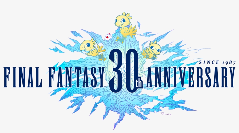 Since 1987 Pinal Fantasy An Ersary - Final Fantasy 30 Years, transparent png #765269
