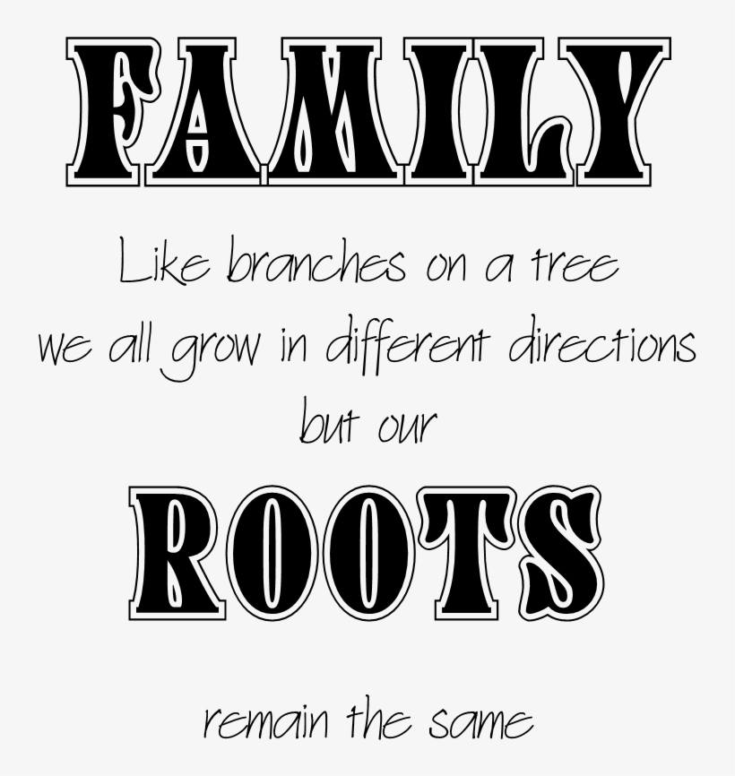 Family Is Like Branches On A Tree - Tree, transparent png #765271