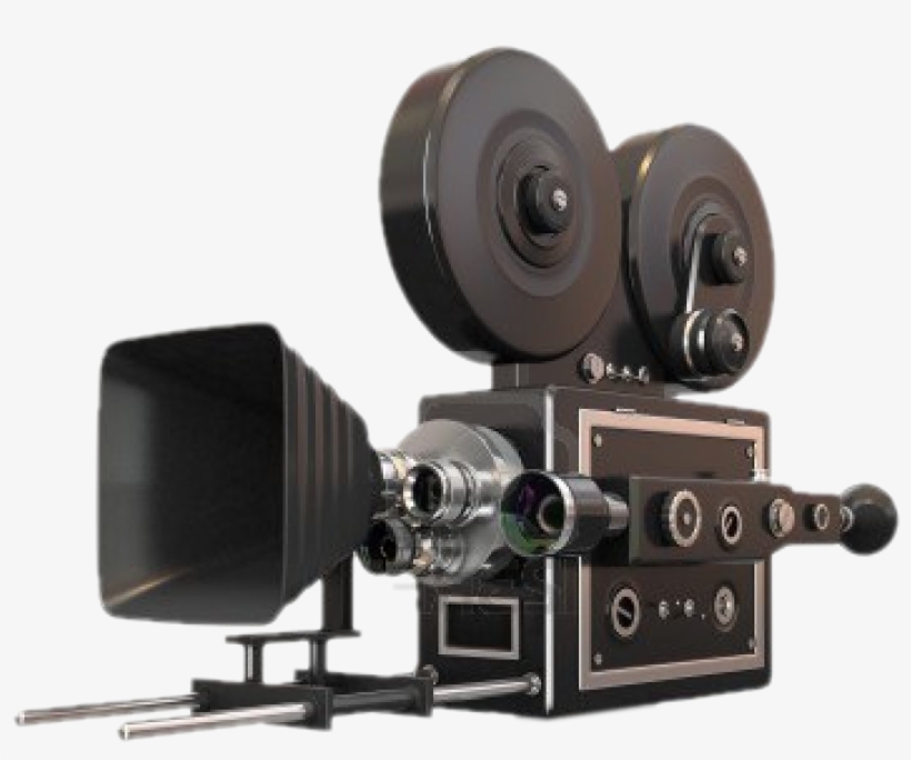 Vintage Camera Png For Kids - Video Camera Movie, transparent png #765317