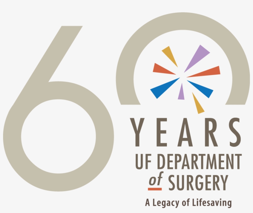 887426 Comm Department Of Surgery 60th Anniversary - 60 Anniversary Logo, transparent png #765322