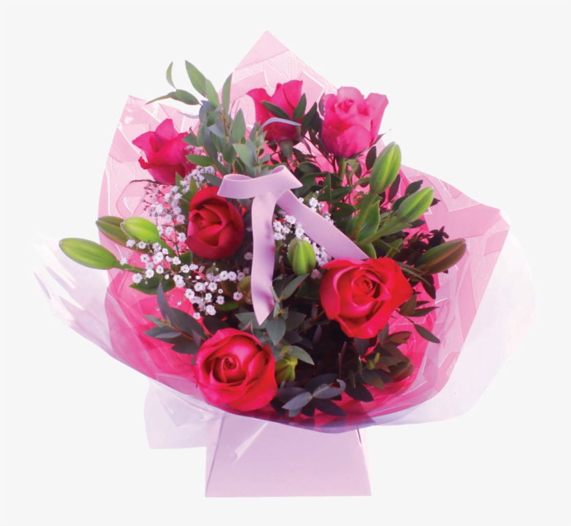 Abc Rose Boquet - Lovely Roses, transparent png #765806