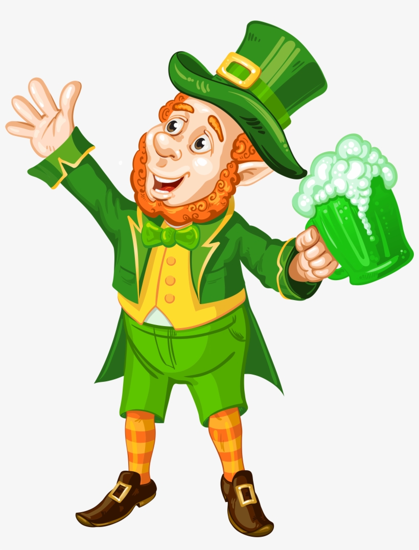 St Patrick's Day Leprechaun Png, transparent png #765808
