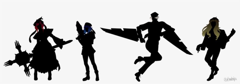 Team Chrl Full Body Silhouettes - Human Body, transparent png #765875
