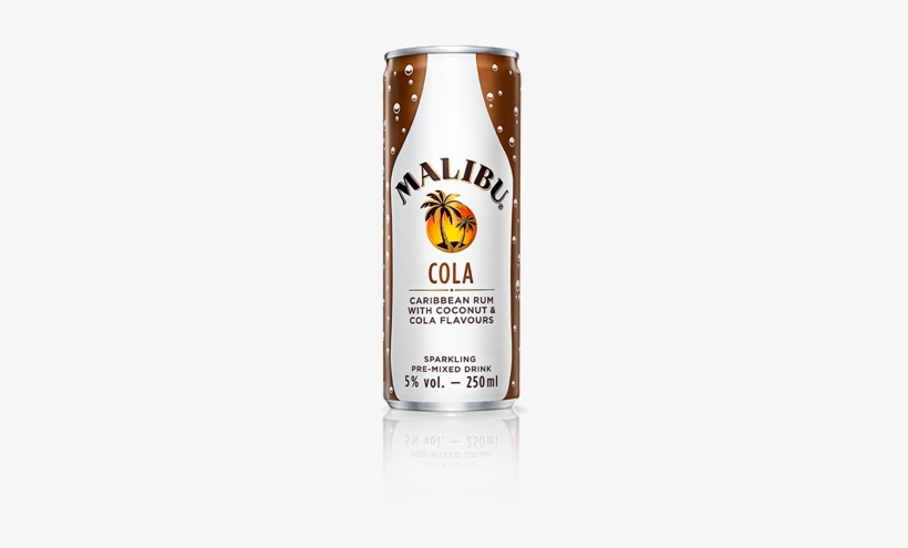 Malibu Cola - Diet Pre Mix Can, transparent png #765951