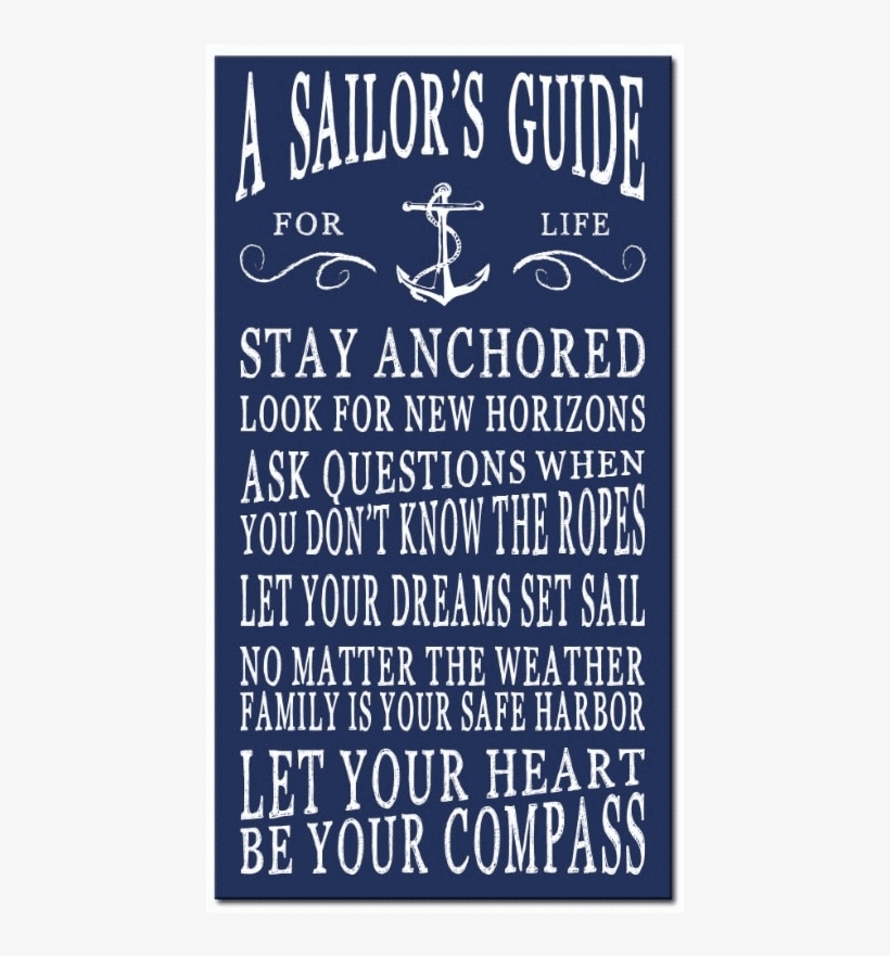 A Sailor's Guide - Poster, transparent png #766416
