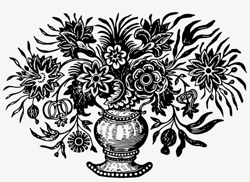 This Free Icons Png Design Of Vase Of Flowers, transparent png #766591