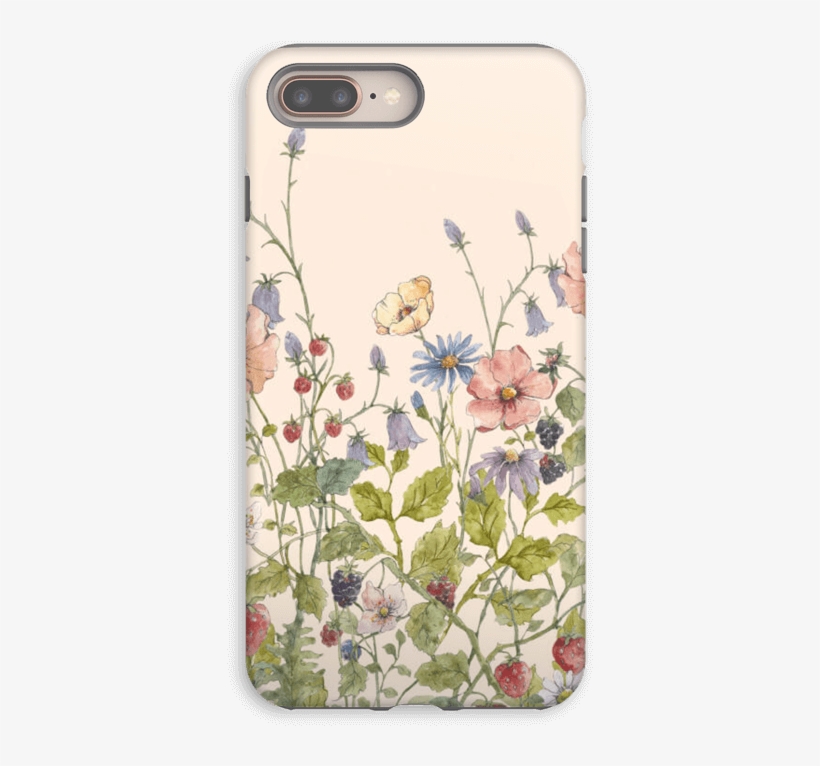 Wild Flowers Case Iphone 8 Plus Tough - Kartka Kwiaty, transparent png #767369
