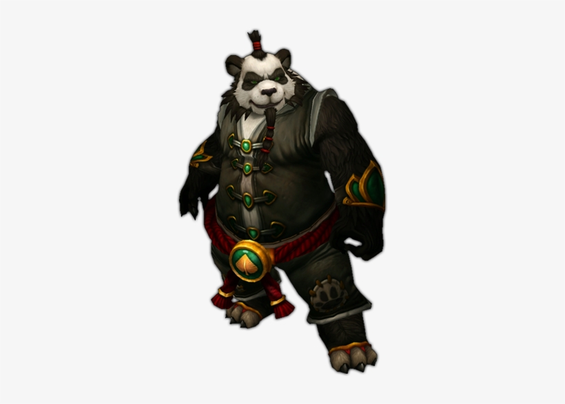 Pandaren Model Png World Of Warcraft Png - Panda Wow Png, transparent png #767639