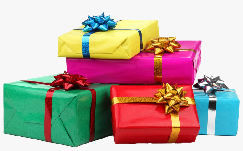 Birthday Presents Png - Birthday Gift Hd Png, transparent png #767806