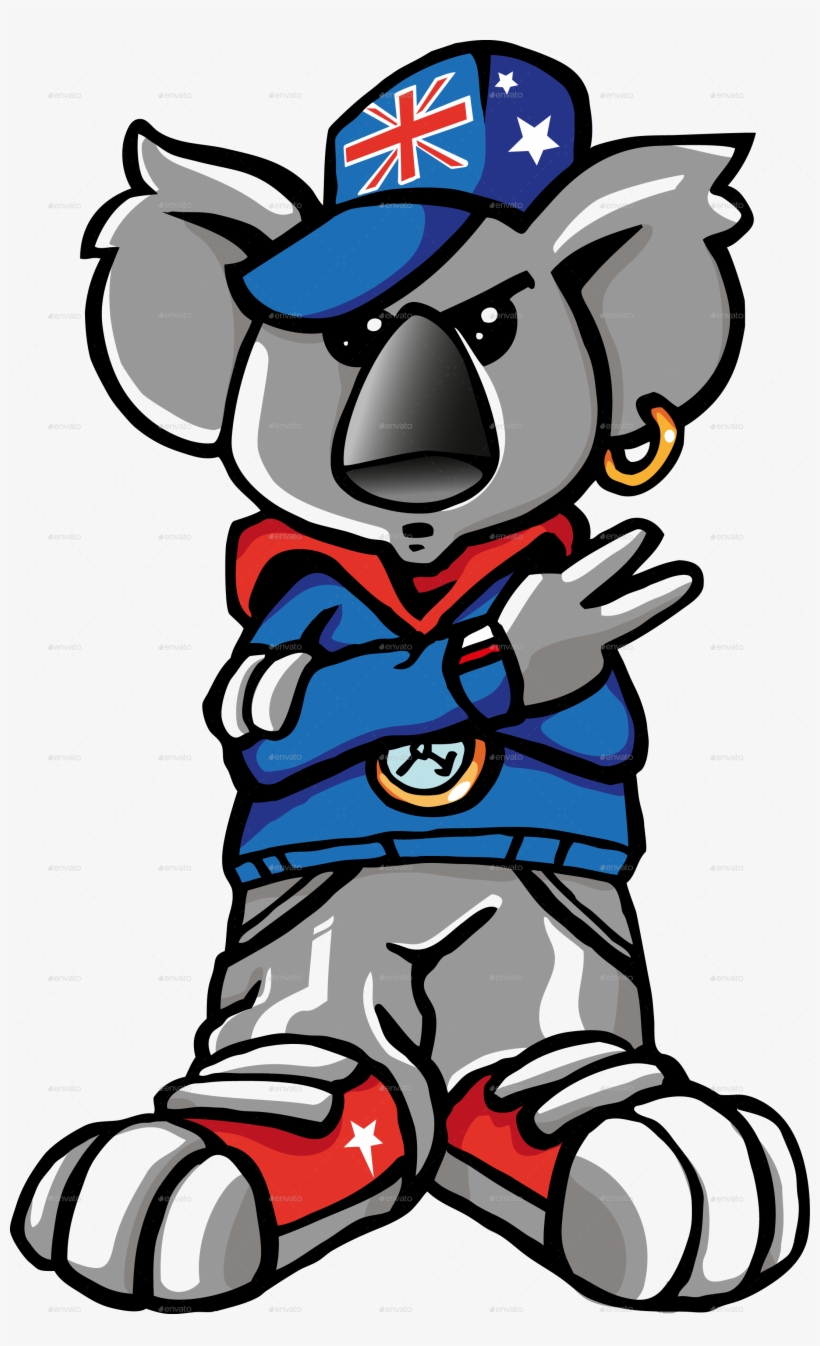 Koala Rap Koala Rap - Cartoon Koalas - Free Transparent PNG Download -  PNGkey