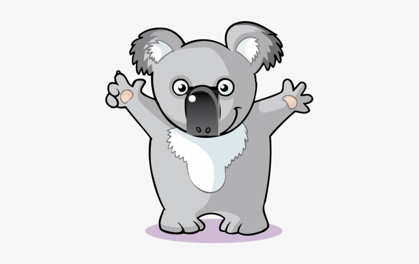 Koala Cartoon Illustration - Illustration, transparent png #768069